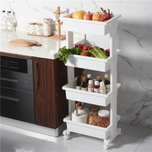 厂家批发塑料收纳整理架多功能置物架置地式家用置物架创意收纳架